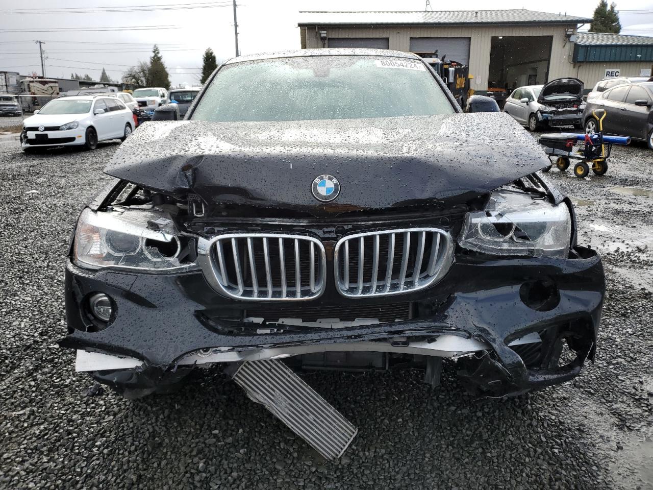 2015 BMW X4 VIN 5UXXW3C55F0F89420 Copart auction photo, front end damage thumbnail 5
