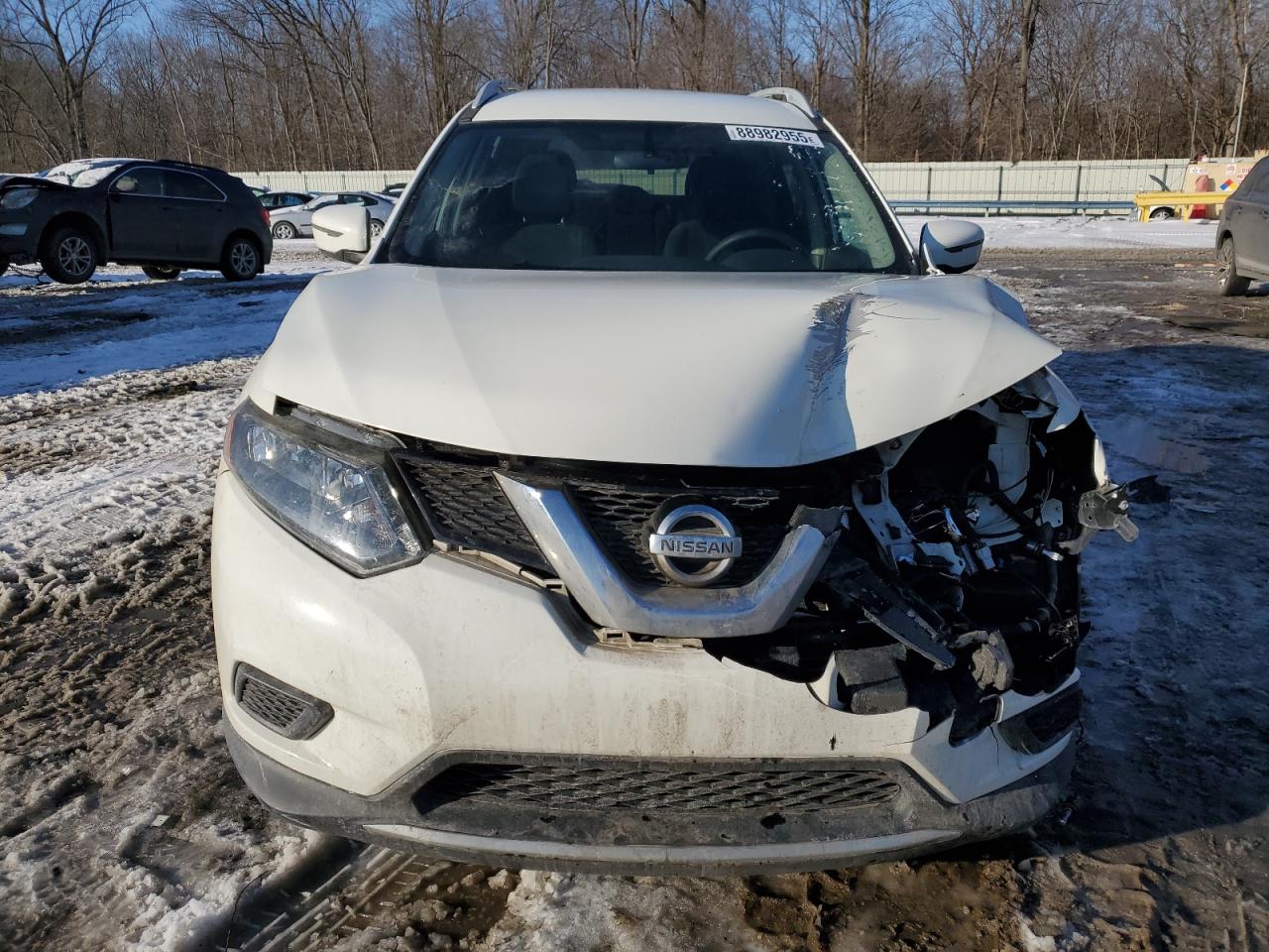 2016 Nissan Rogue VIN 5N1AT2MV4GC826495 Copart auction photo, front end damage thumbnail 5