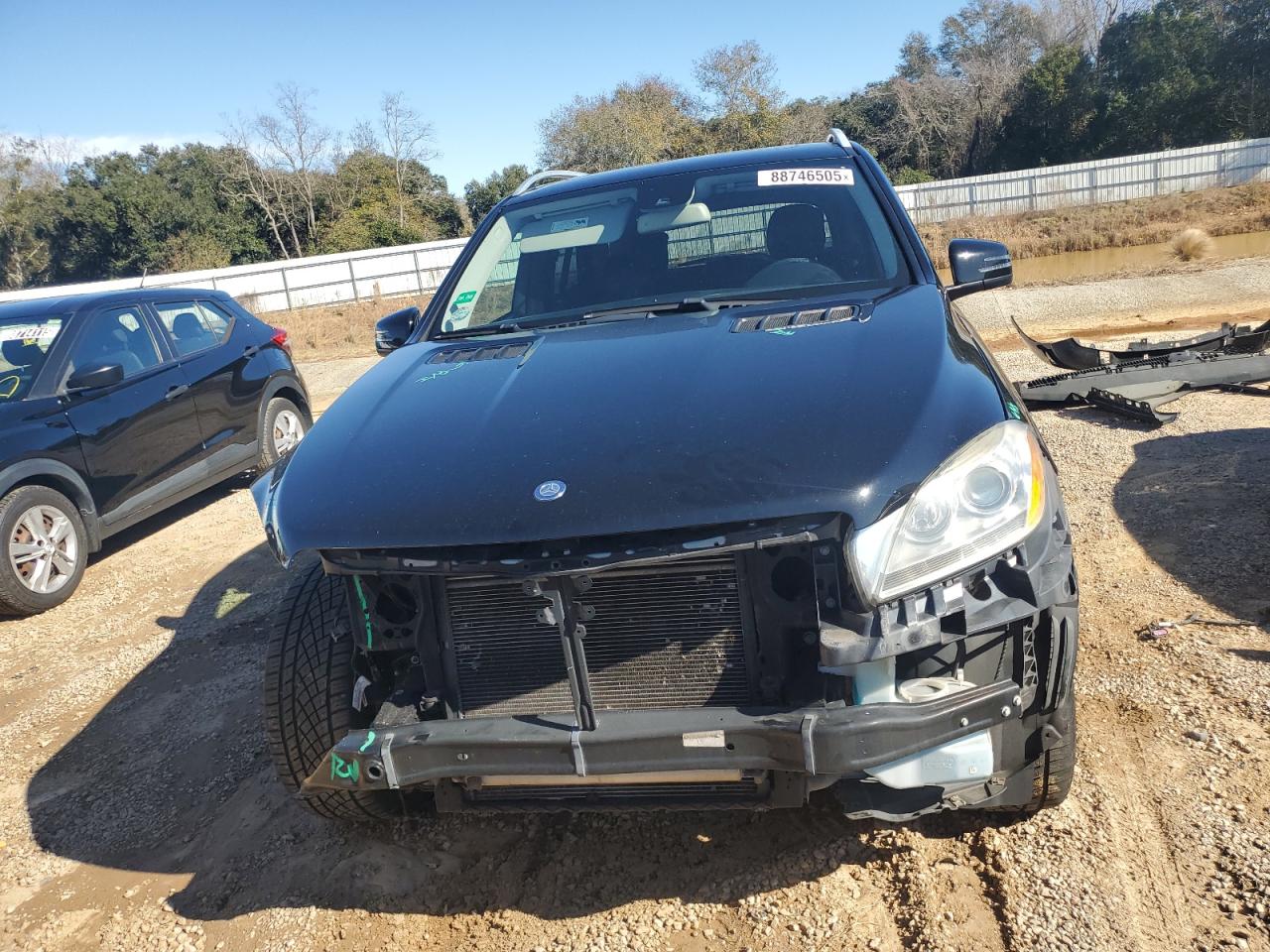2014 Mercedes-Benz M-klasse VIN 4JGDA5HB1EA345021 Copart auction photo, front end damage thumbnail 5