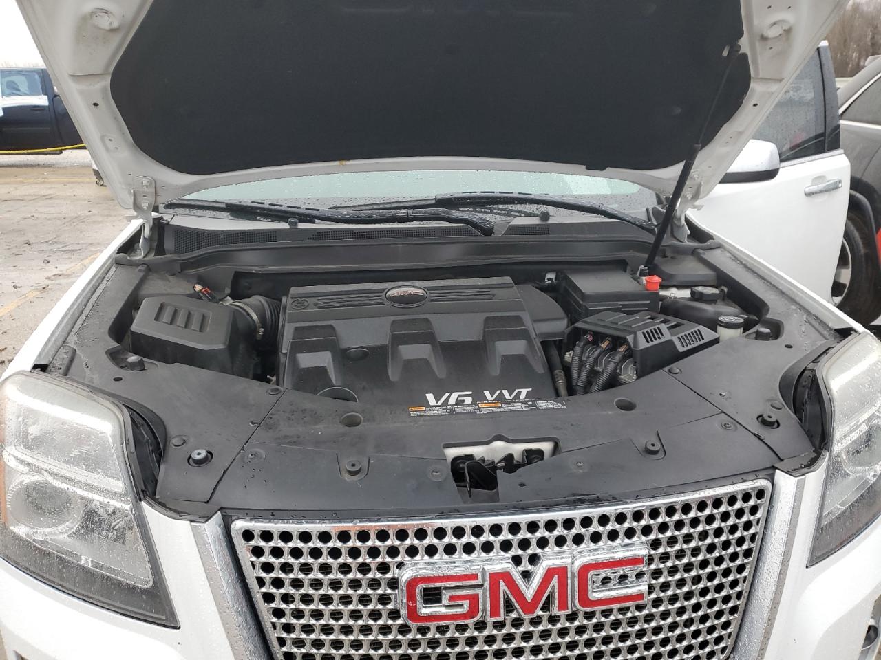 2013 GMC Terrain VIN 2GKFLZE33D6165633 Copart auction photo, all over damage thumbnail 11