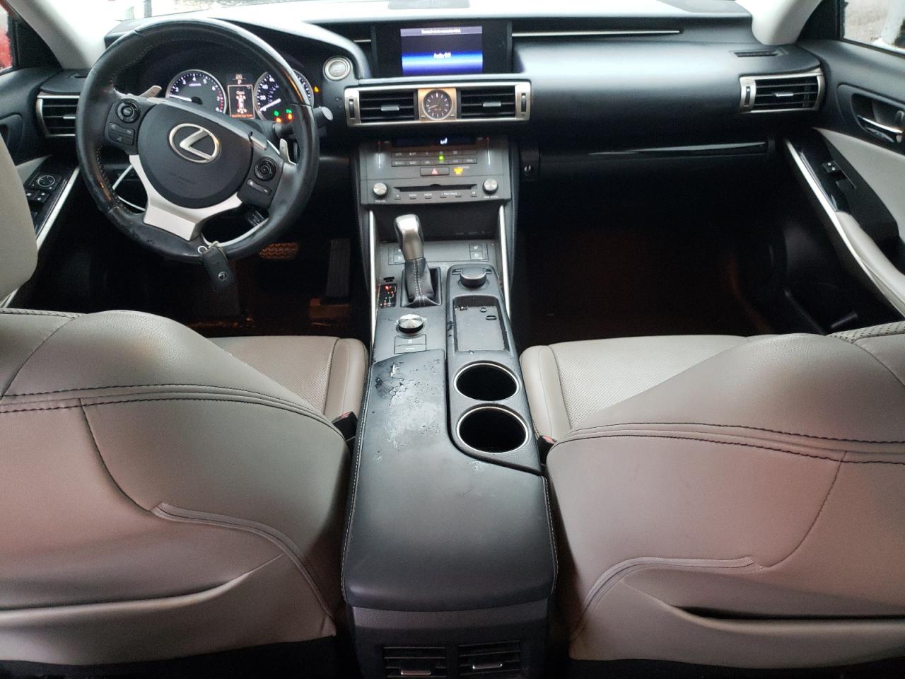 2015 Lexus IS VIN JTHBF1D22F5051289 Copart auction photo, front end damage thumbnail 8