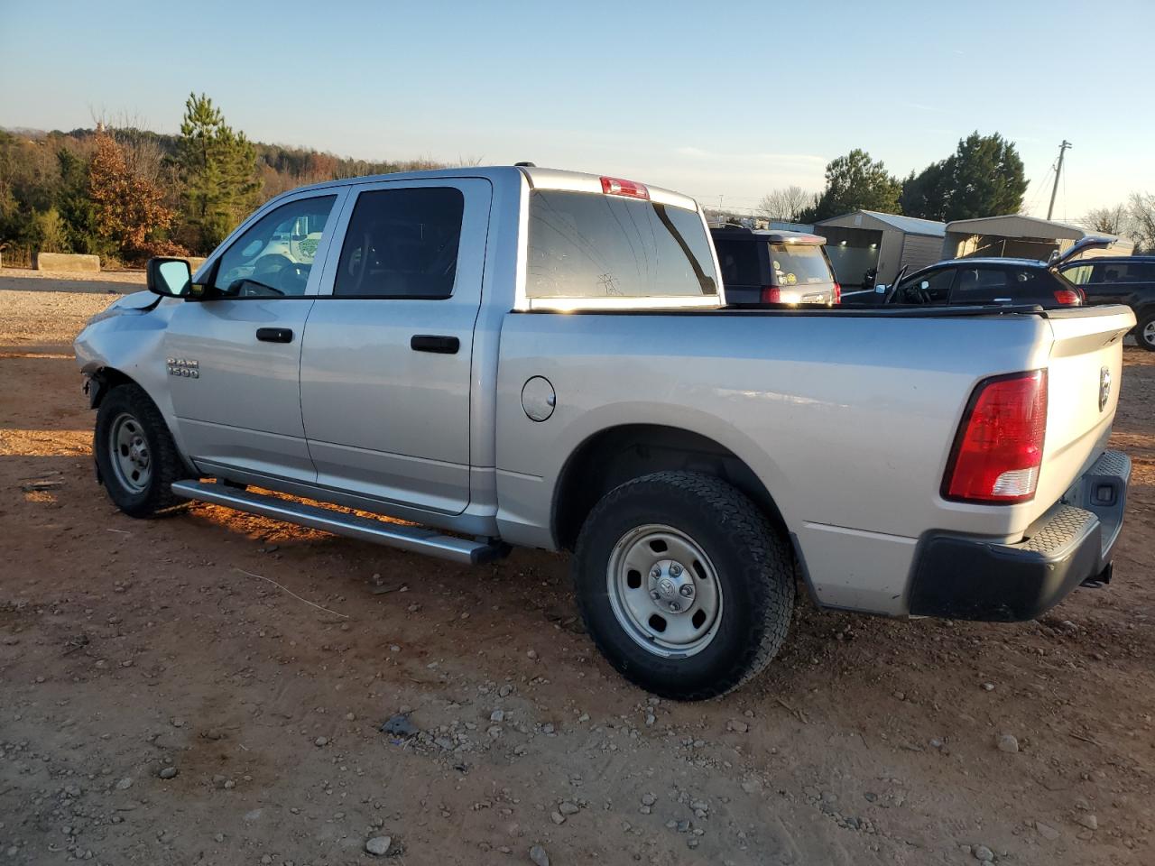 2015 RAM 1500 VIN 1C6RR6KG1FS608494 Copart auction photo, front end / side damage thumbnail 2