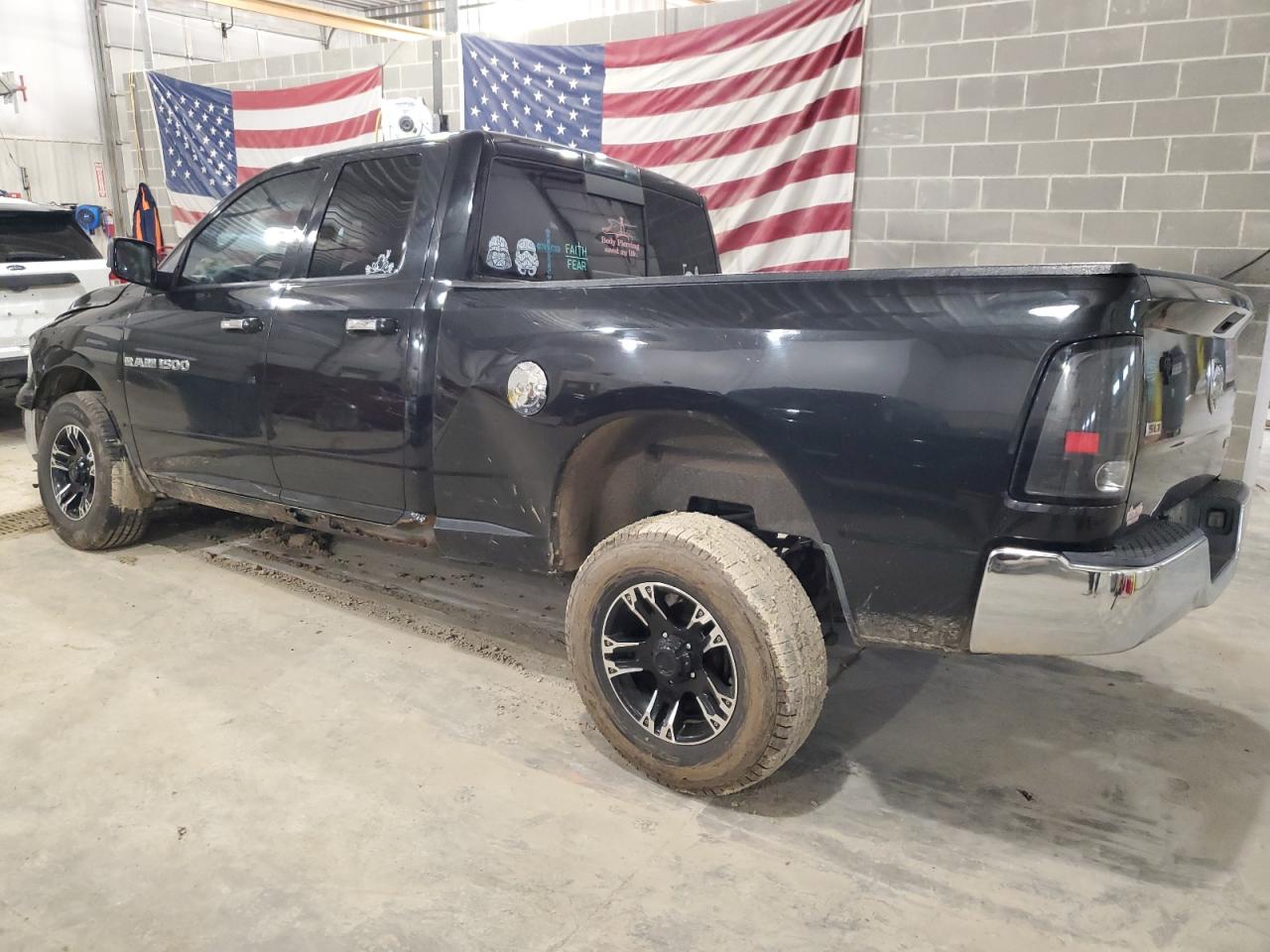 2011 Dodge RAM VIN 1D7RV1GP0BS647089 Copart auction photo, front end / side damage thumbnail 2