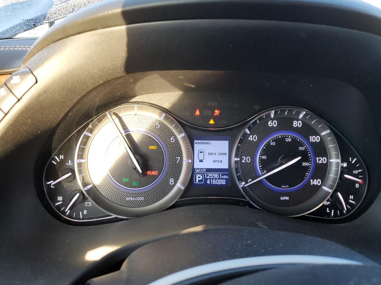 2019 Infiniti QX80 VIN JN8AZ2NE0K9233731 Copart auction photo, front end damage thumbnail 9
