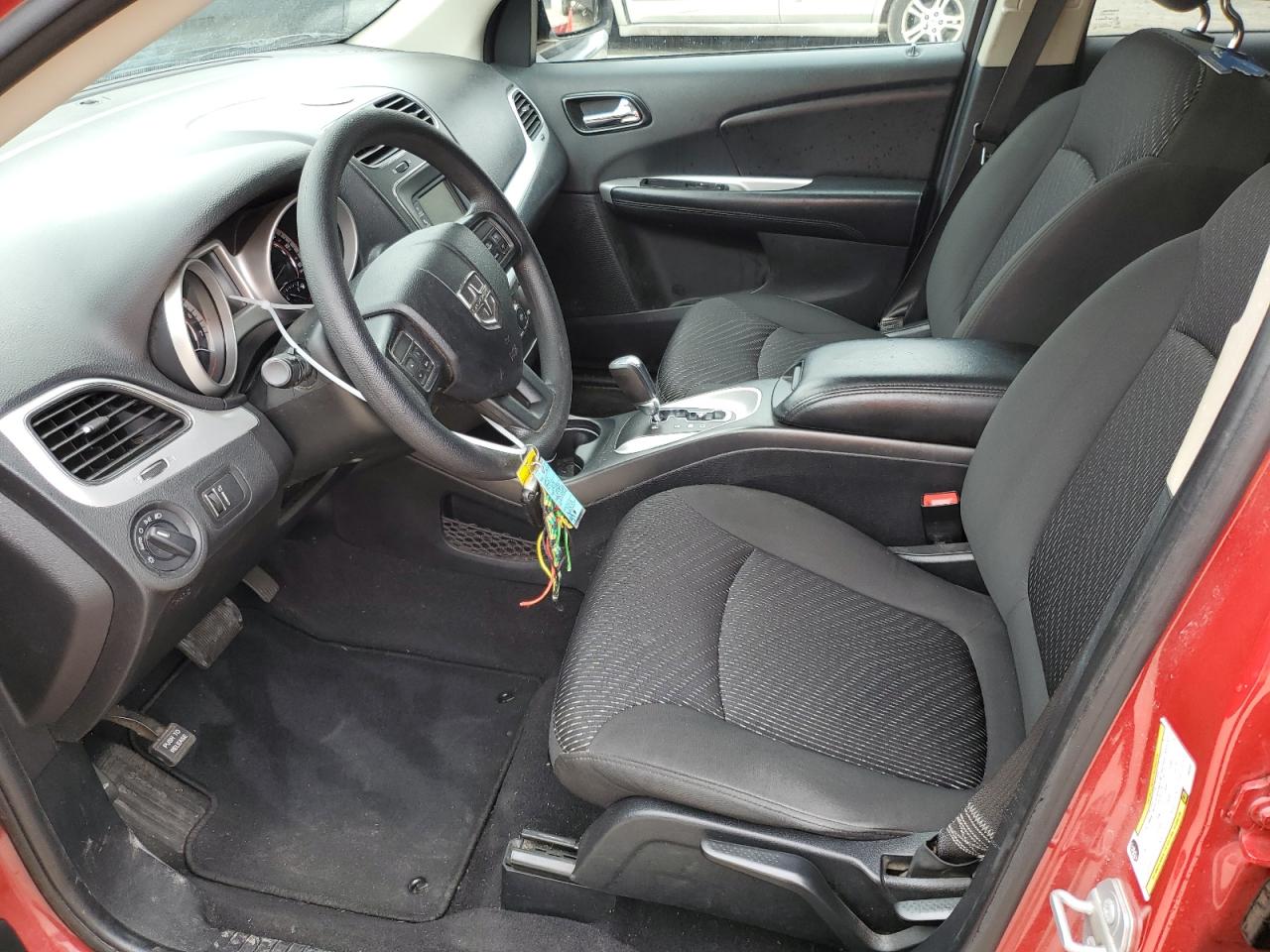 2018 Dodge Journey VIN 3C4PDCAB2JT236058 Copart auction photo, front end / side damage thumbnail 7