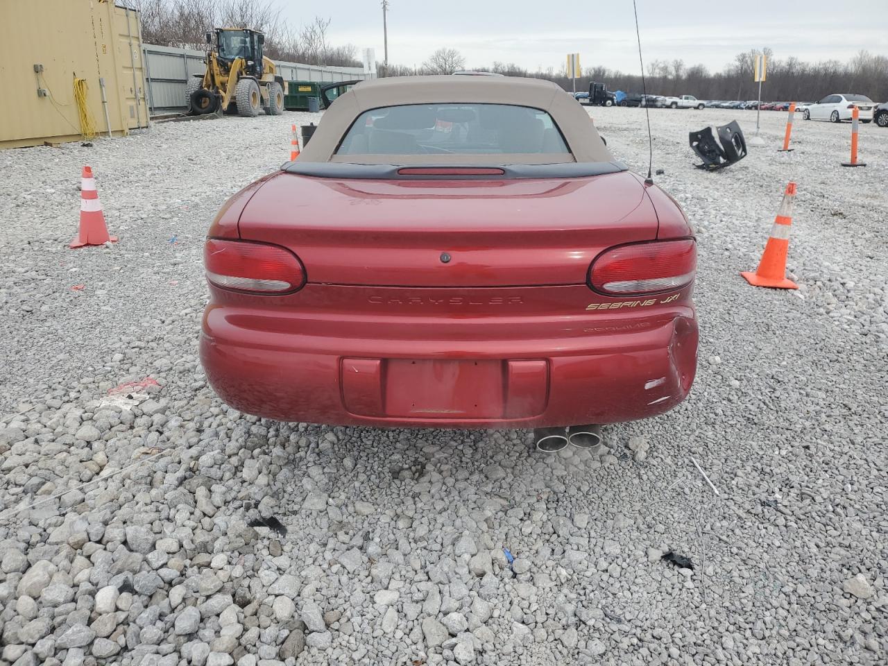 1999 Chrysler Sebring VIN 3C3EL55H5XT528353 Copart auction photo, rear end / side damage thumbnail 6