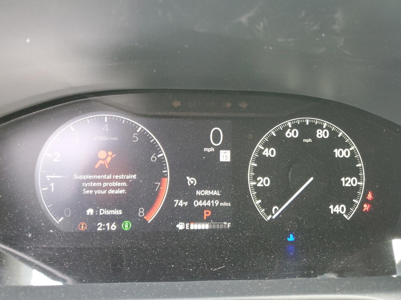 2024 Honda HR-V VIN 3CZRZ1H59RM741691 Copart auction photo, rear end damage thumbnail 9