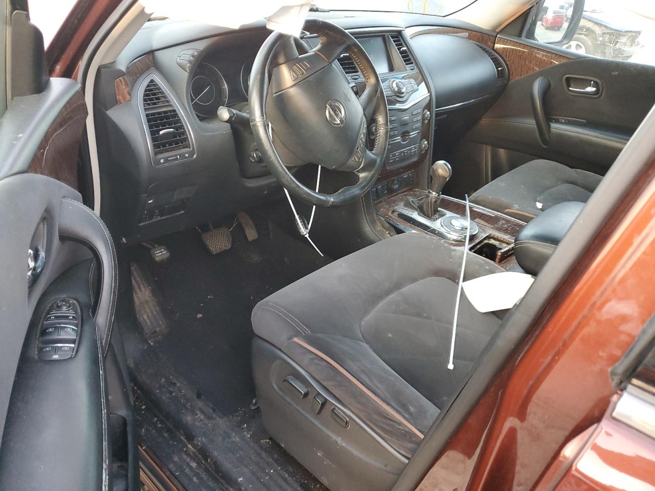 2018 Nissan Armada VIN JN8AY2ND4J9053483 Copart auction photo, front end / rear end damage thumbnail 8