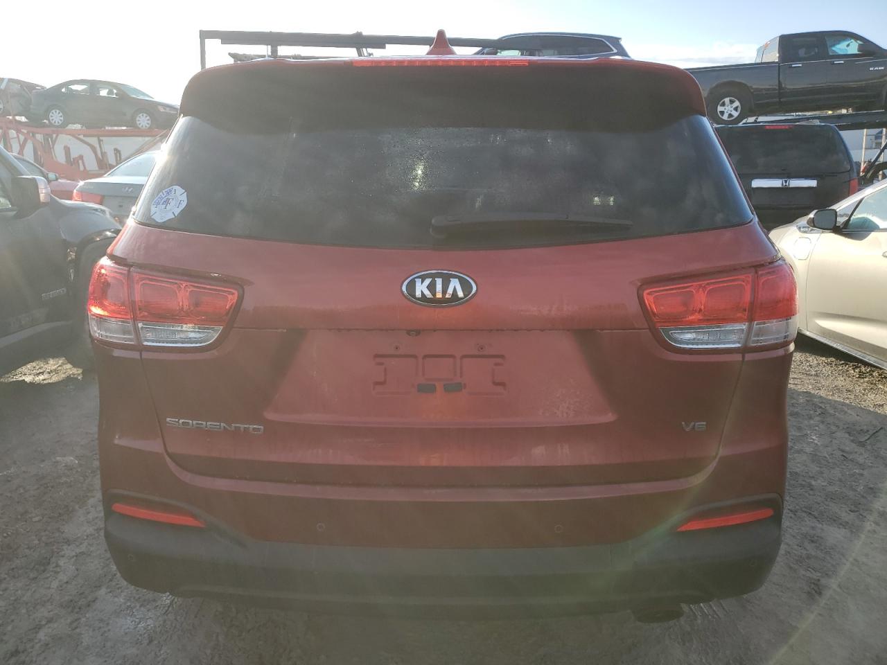2016 KIA Sorento VIN 5XYPGDA53GG162351 Copart auction photo, front end damage thumbnail 6