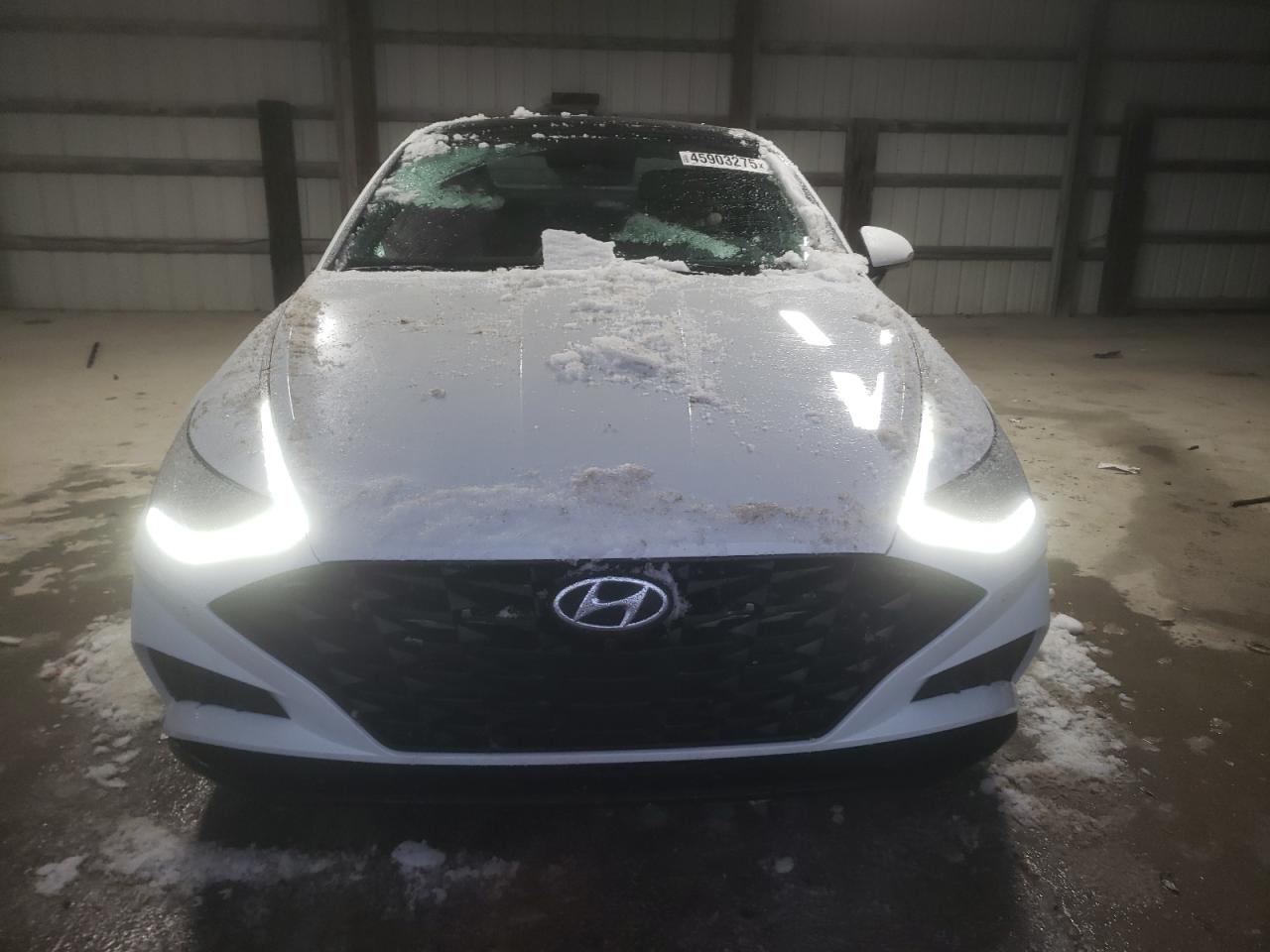 2021 Hyundai Sonata VIN 5NPEH4J23MH078917 Copart auction photo, side damage thumbnail 5