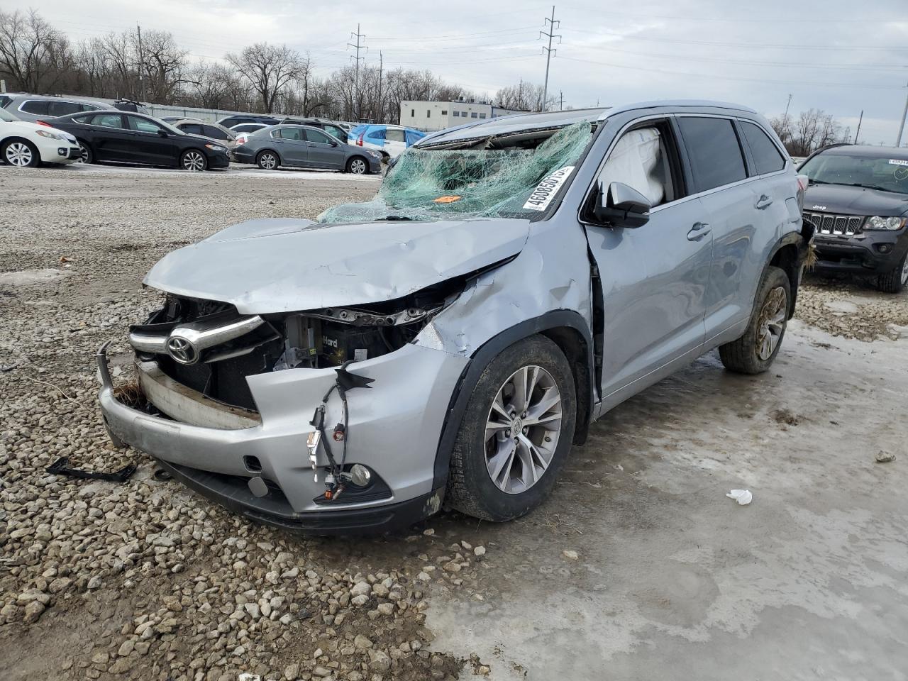 2014 Toyota Highlander VIN 5TDJKRFH6ES046968
