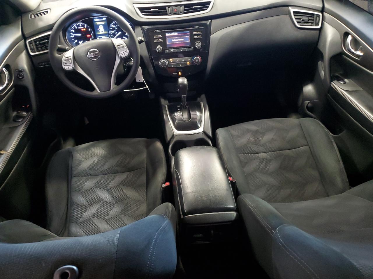 2016 Nissan Rogue VIN 5N1AT2MT1GC810589 Copart auction photo, rear end / front end damage thumbnail 8