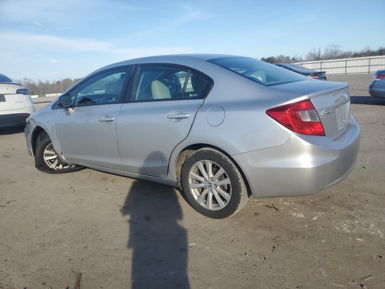 2012 Honda Civic VIN 19XFB2F80CE108997 Copart auction photo, front end damage thumbnail 2