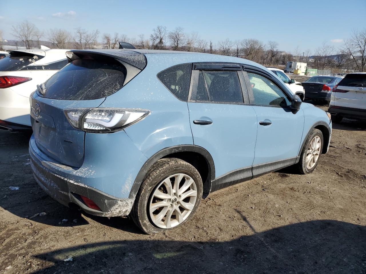 2013 Mazda CX-5 VIN JM3KE4DE7D0118745 Copart auction photo, all over damage thumbnail 3