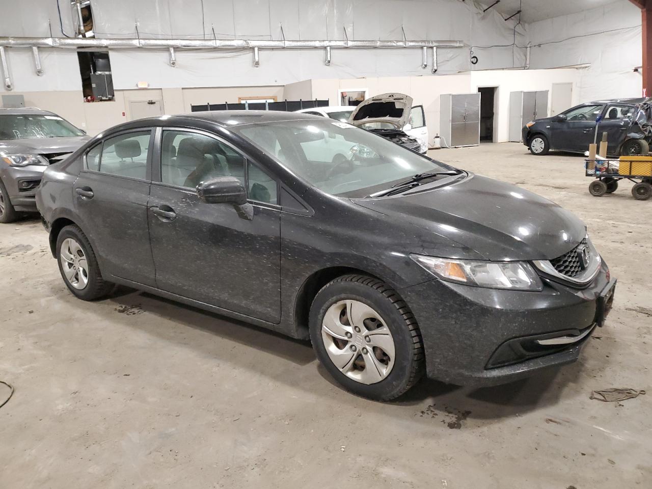 2015 Honda Civic VIN 19XFB2F58FE117098 Copart auction photo, rear end / minor dent/scratches damage thumbnail 4