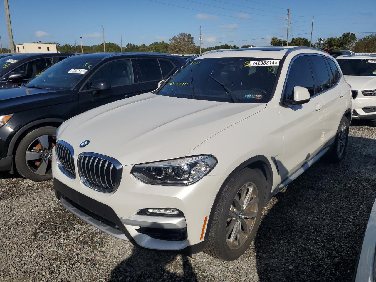 2019 BMW X3 VIN 5UXTR9C59KLE12497