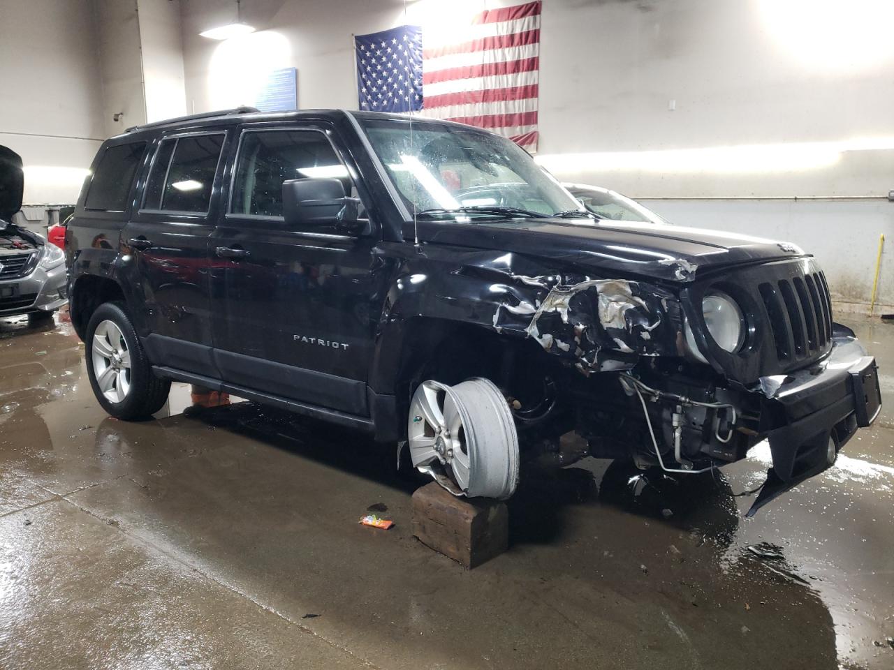 2012 Jeep Liberty (Patriot) VIN 1C4NJRFB1CD638531 Copart auction photo, front end damage thumbnail 4