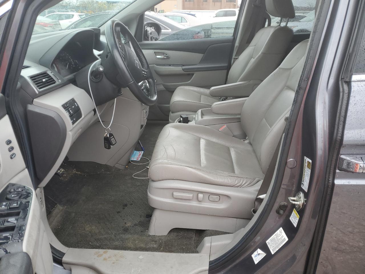 2014 Honda Odyssey VIN 5FNRL5H99EB081359 Copart auction photo, front end damage thumbnail 7