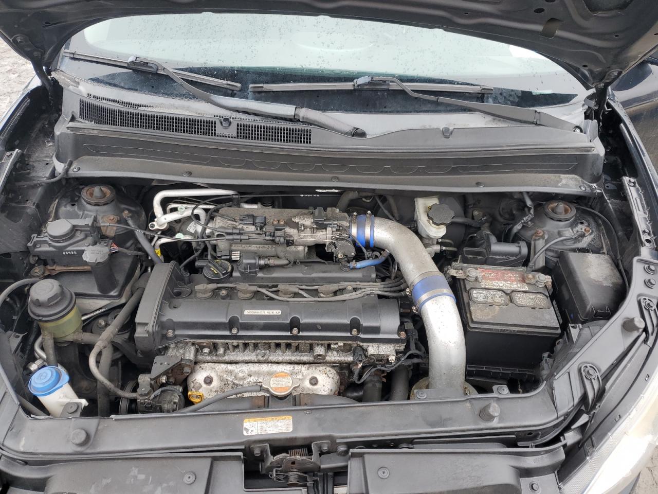 2010 KIA Soul VIN KNDJT2A27A7110365 Copart auction photo, undercarriage / front end damage thumbnail 11
