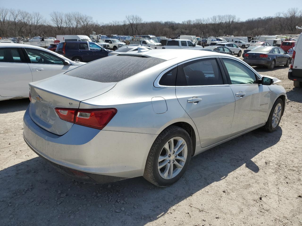 2016 Chevrolet Malibu VIN 1G1ZE5ST6GF193705 Copart auction photo, front end damage thumbnail 3