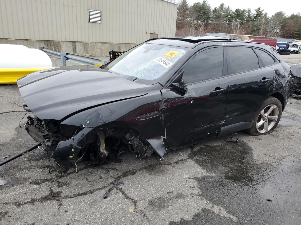 2018 Jaguar F-Pace VIN SADCJ2FX7JA291624