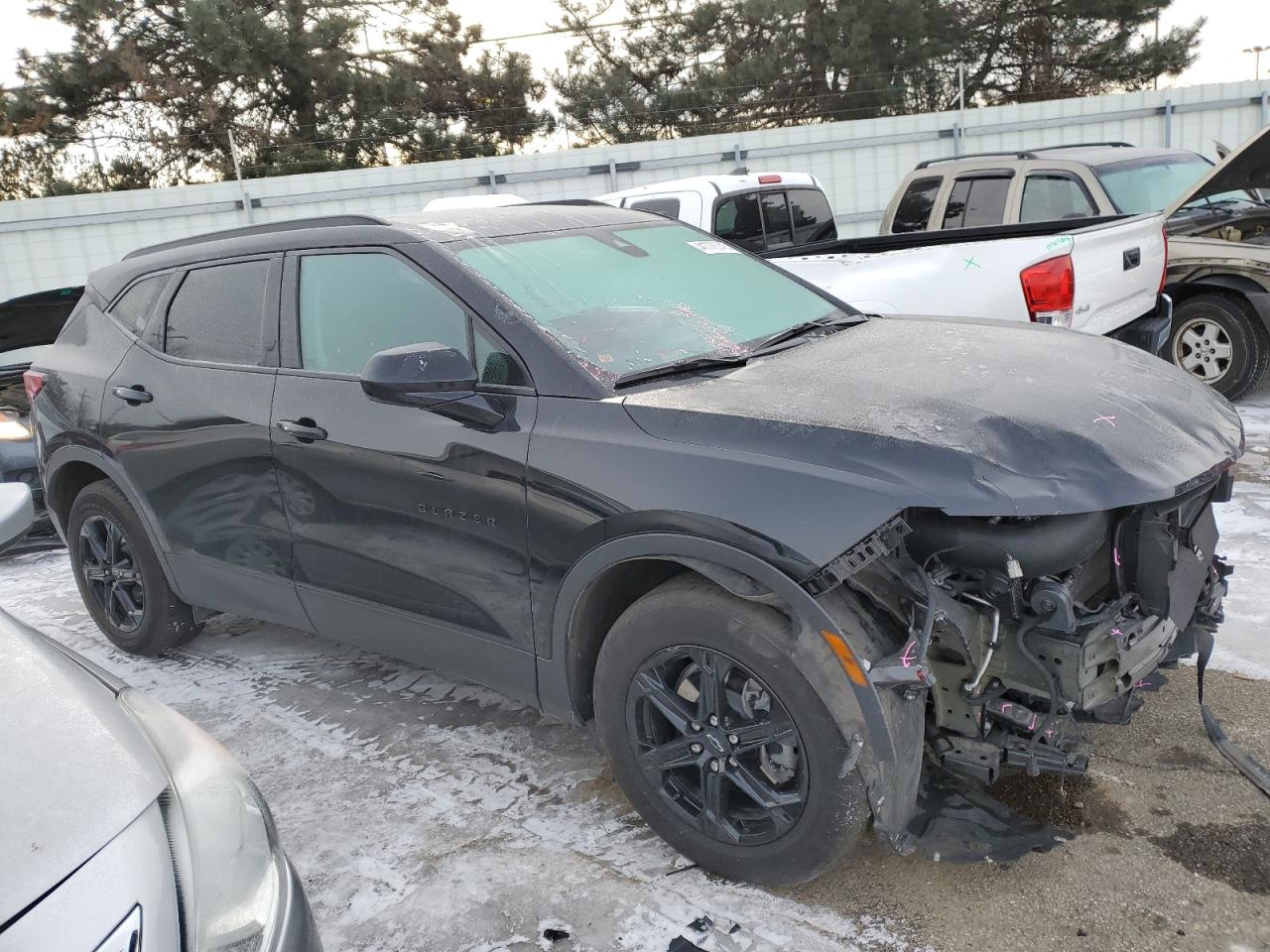 2023 Chevrolet Blazer VIN 3GNKBCR46PS191430 Copart auction photo, front end damage thumbnail 4