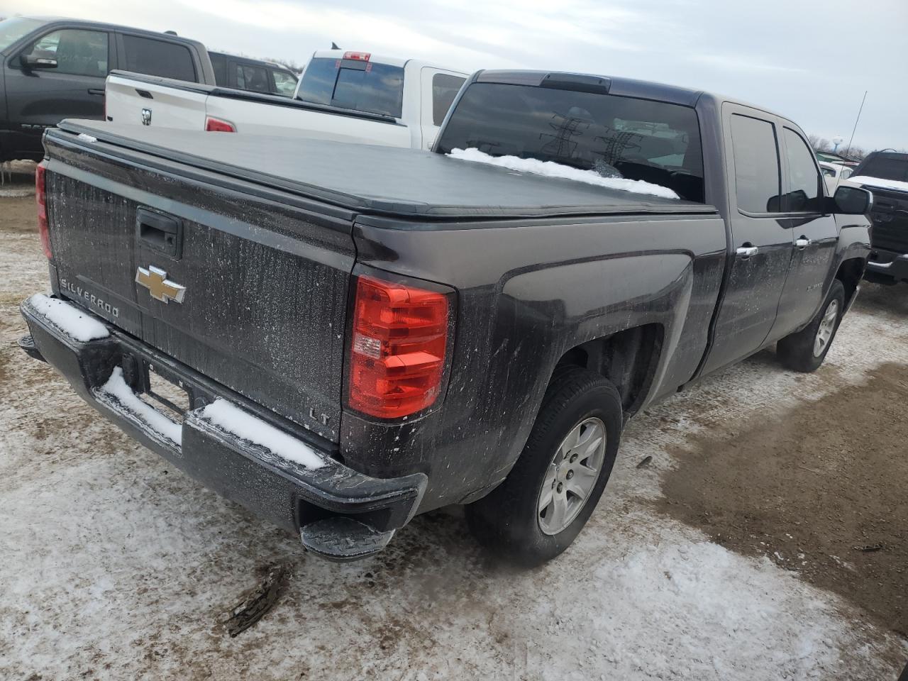 2014 Chevrolet Silverado VIN 3GCPCRECXEG505477 Copart auction photo, front end / minor dent/scratches damage thumbnail 3