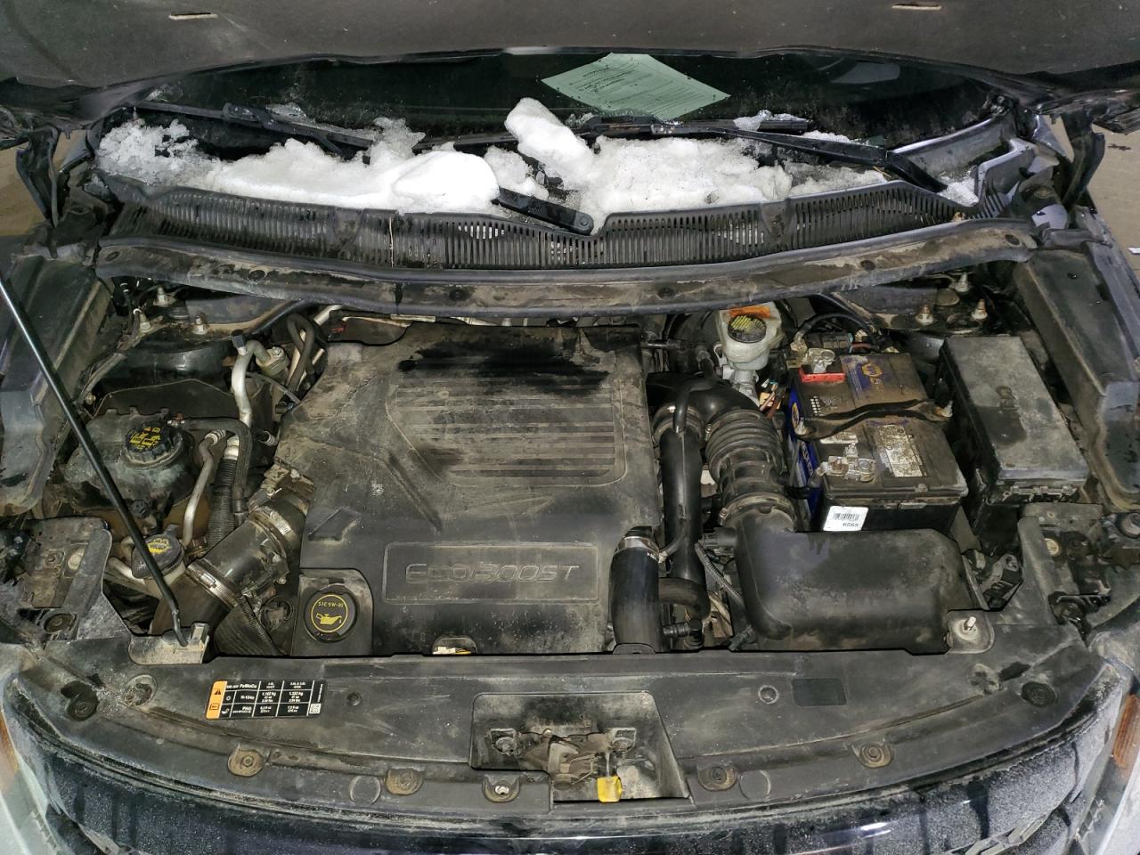 2015 Ford Explorer VIN 1FM5K8GT4FGC18369 Copart auction photo, front end damage thumbnail 13