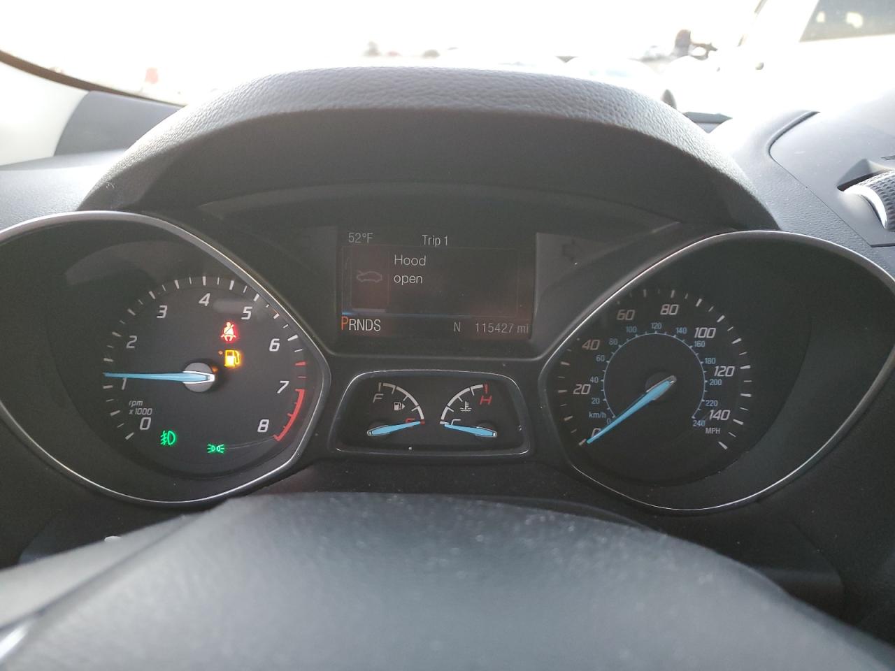 2015 Ford Escape VIN 1FMCU0JX3FUB29182 Copart auction photo, front end damage thumbnail 9