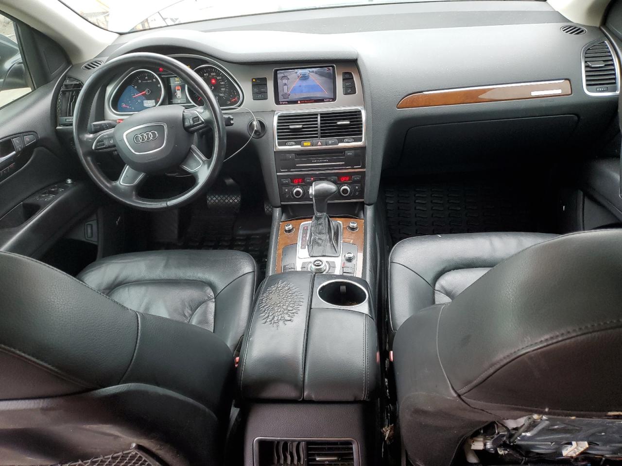 2013 Audi Q7 VIN WA1LGAFEXDD002123 Copart auction photo, front end / rear end damage thumbnail 8