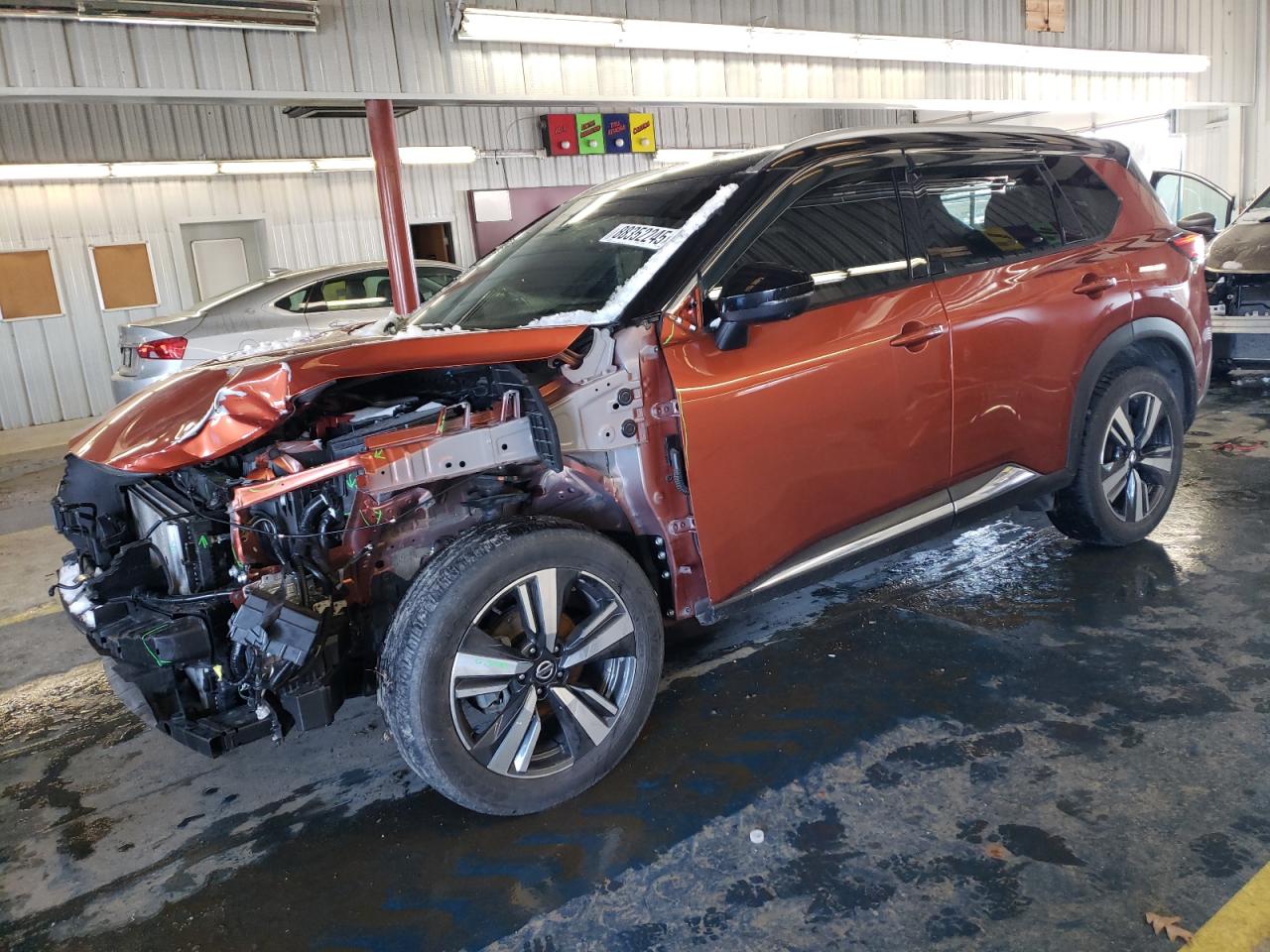 2021 Nissan Rogue VIN JN8AT3DD9MW310519