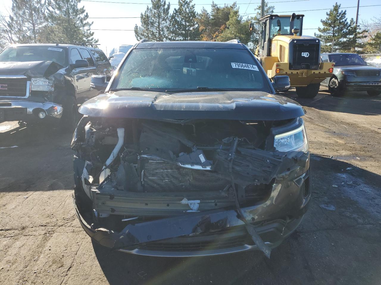 2018 Ford Explorer VIN 1FM5K8D80JGC67819 Copart auction photo, front end damage thumbnail 5