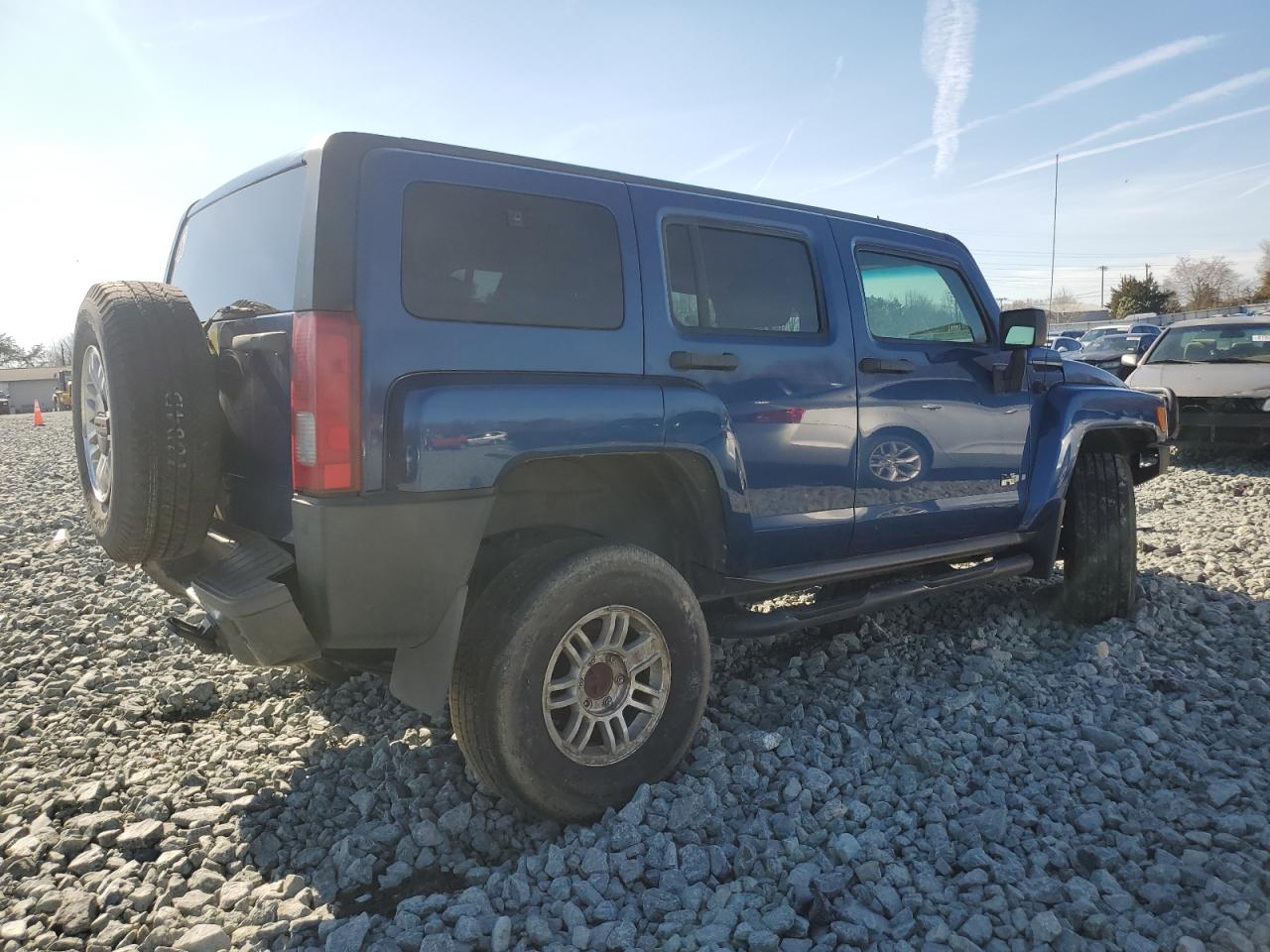 2006 Hummer H3 VIN 5GTDN136268194509 Copart auction photo, rear end / front end damage thumbnail 3