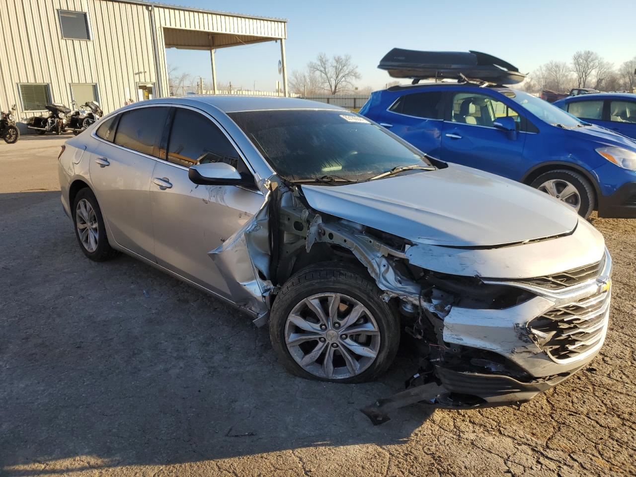 2021 Chevrolet Malibu VIN 1G1ZD5ST4MF062142 Copart auction photo, front end damage thumbnail 4