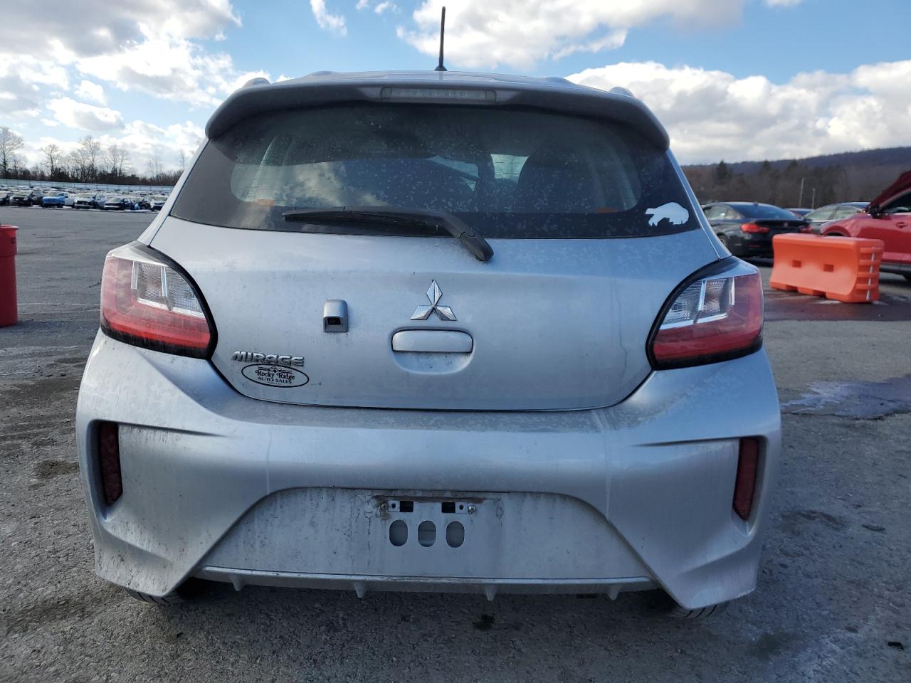 2021 Mitsubishi Mirage VIN ML32AUHJ2MH001414 Copart auction photo, front end / undercarriage damage thumbnail 6