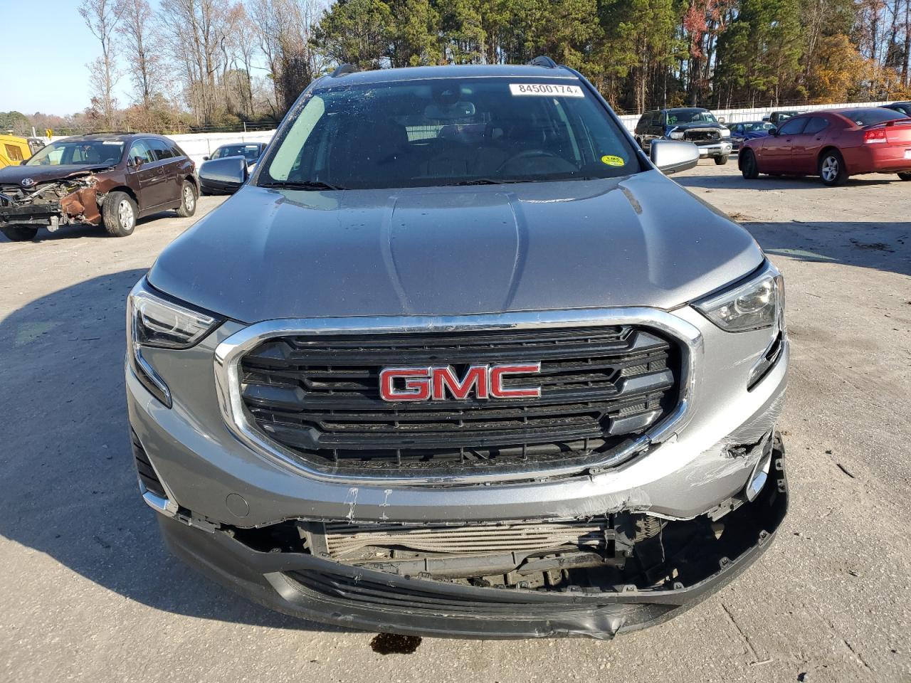 2020 GMC Terrain VIN 3GKALTEV3LL200531 Copart auction photo, front end damage thumbnail 5