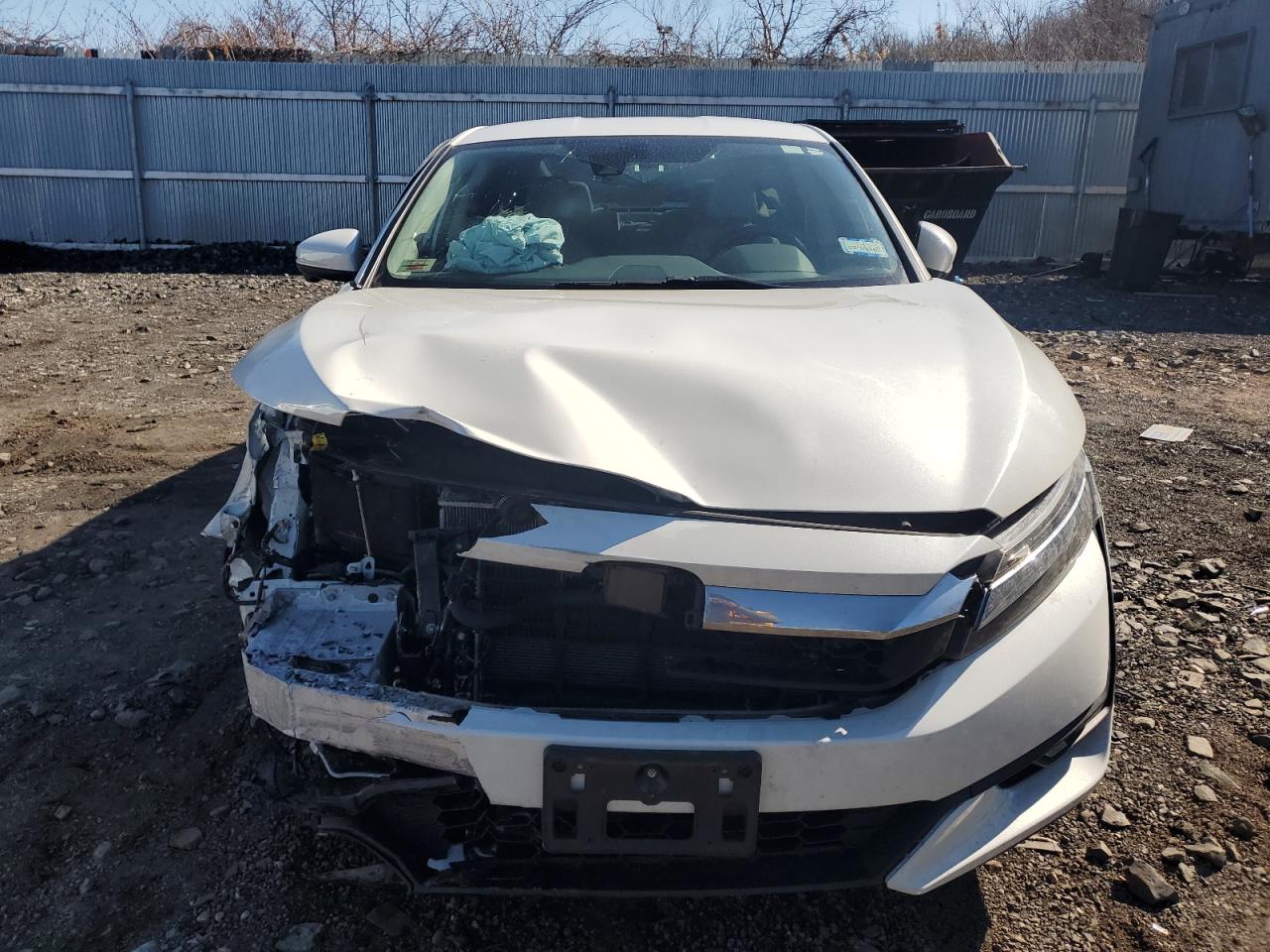 2018 Honda Clarity VIN JHMZC5F18JC017560 Copart auction photo, front end damage thumbnail 5