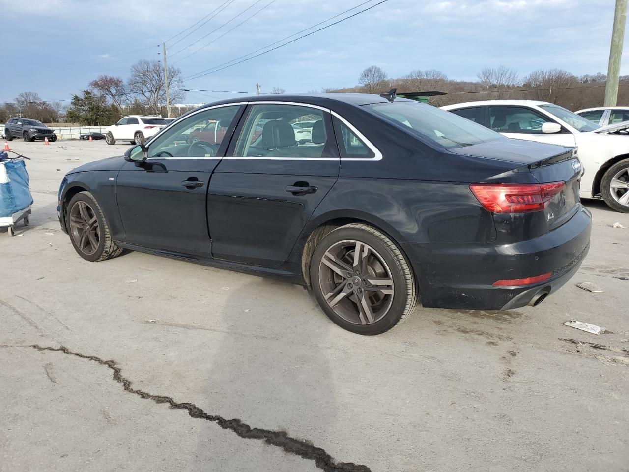 2017 Audi A4 VIN WAUENAF48HN024372 Copart auction photo, side damage thumbnail 2