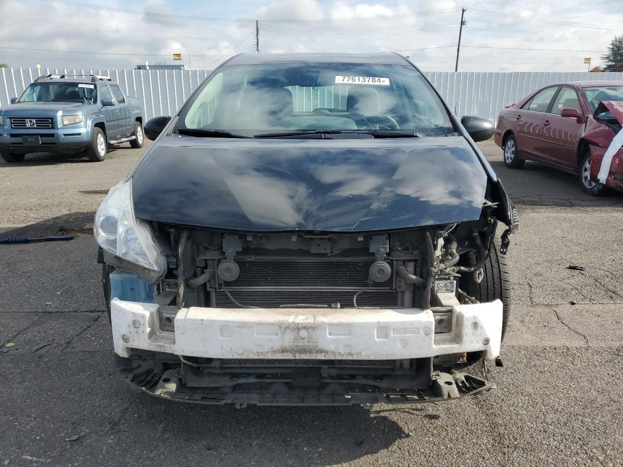 2014 Toyota Prius VIN JTDZN3EU0E3315134 Copart auction photo, front end damage thumbnail 5