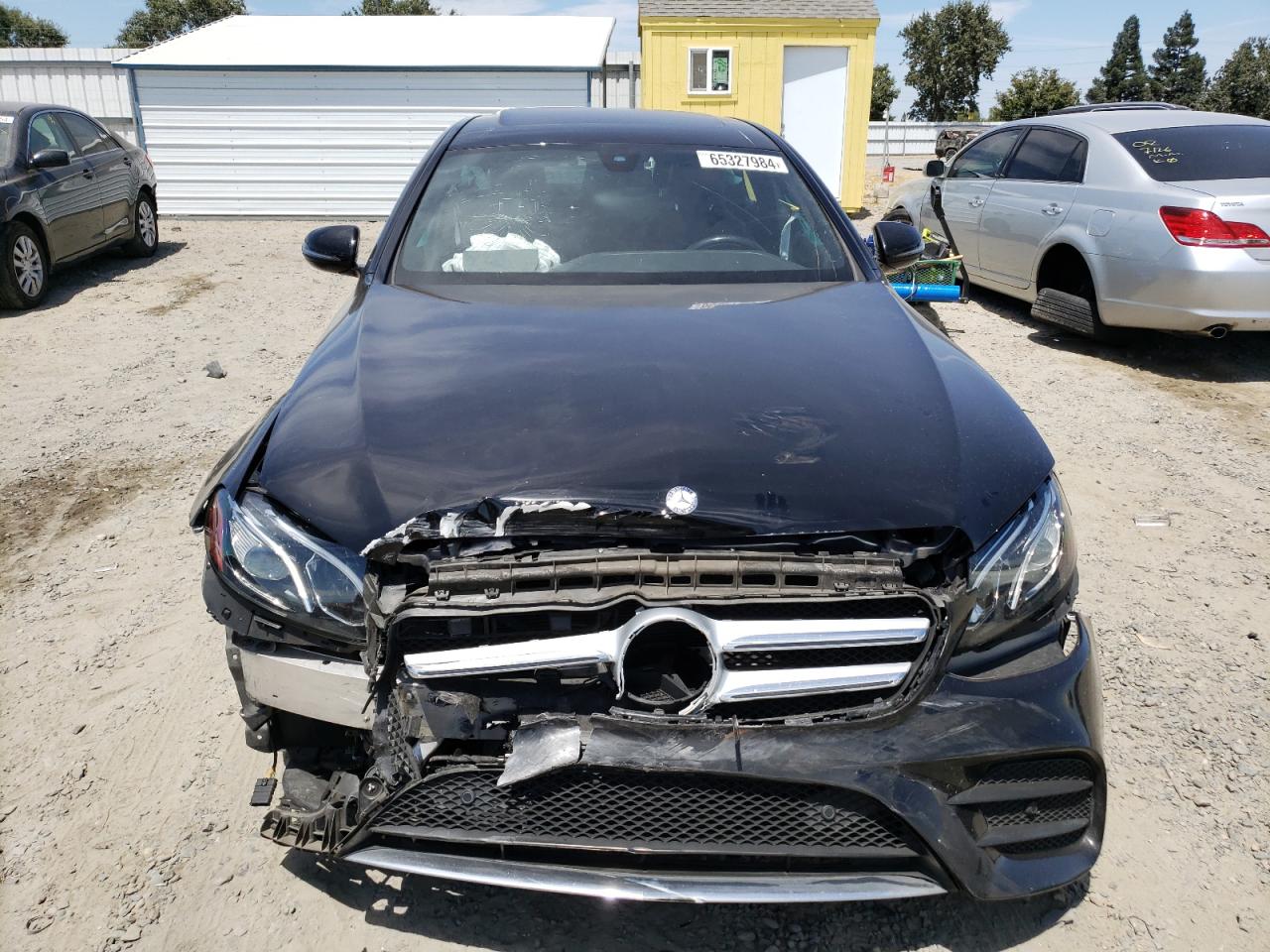 2017 Mercedes-Benz E-klasse VIN WDDZF4JB4HA023306 Copart auction photo, front end damage thumbnail 5