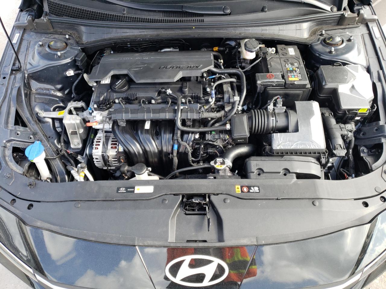 2024 Hyundai Elantra VIN KMHLM4DG7RU852380 Copart auction photo, front end / minor dent/scratches damage thumbnail 11