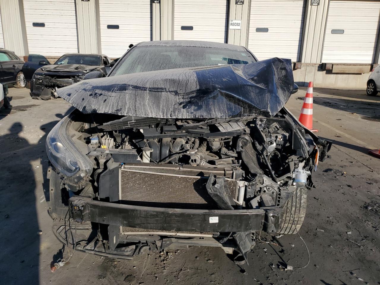 2020 KIA Forte VIN 3KPF24AD2LE187783 Copart auction photo, front end / undercarriage damage thumbnail 5