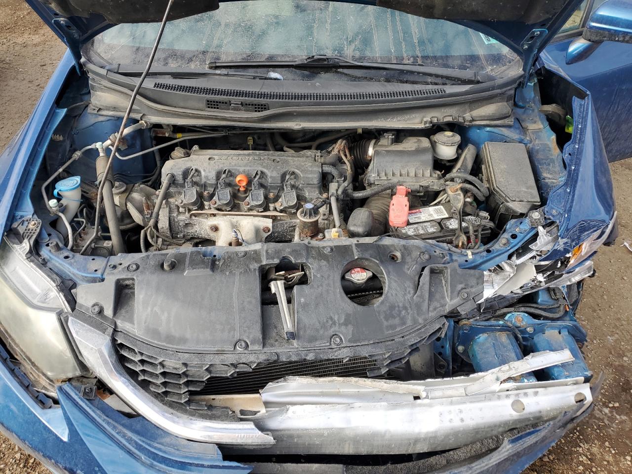 2014 Honda Civic VIN 19XFB2F82EE270004 Copart auction photo, front end / minor dent/scratches damage thumbnail 11