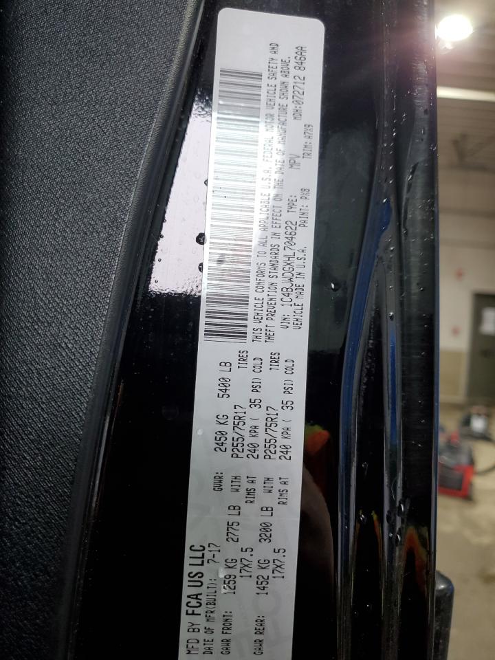 2017 Jeep Wrangler VIN 1C4BJWDGXHL704622 Copart auction photo, front end damage thumbnail 13