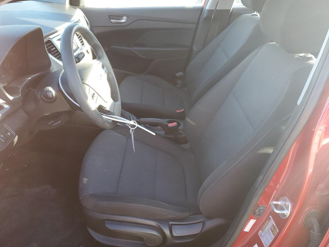 2019 Hyundai Accent VIN 3KPC24A38KE084957 Copart auction photo, rear end damage thumbnail 7