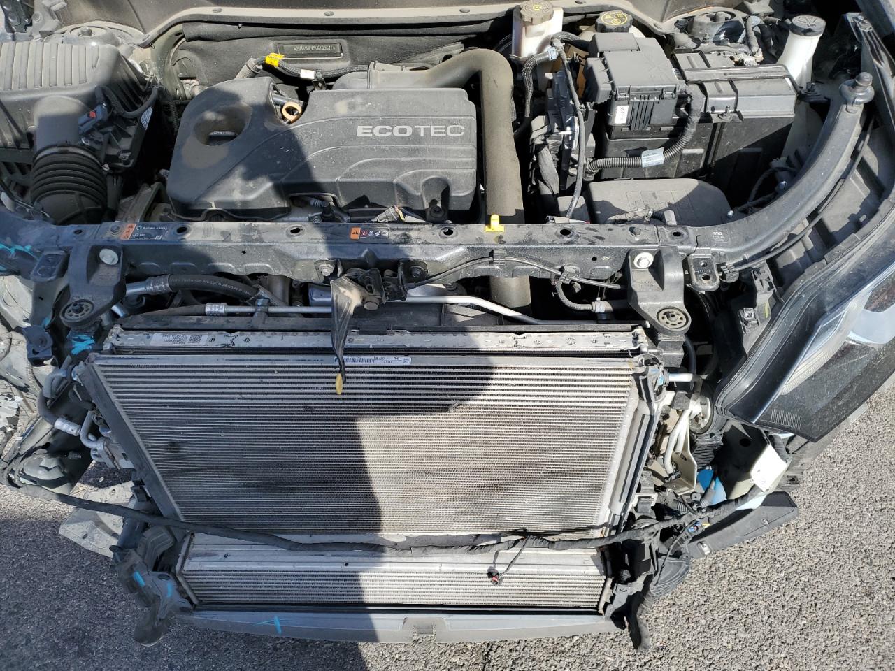 2020 Chevrolet Equinox VIN 2GNAXUEV3L6103671 Copart auction photo, front end / side damage thumbnail 12