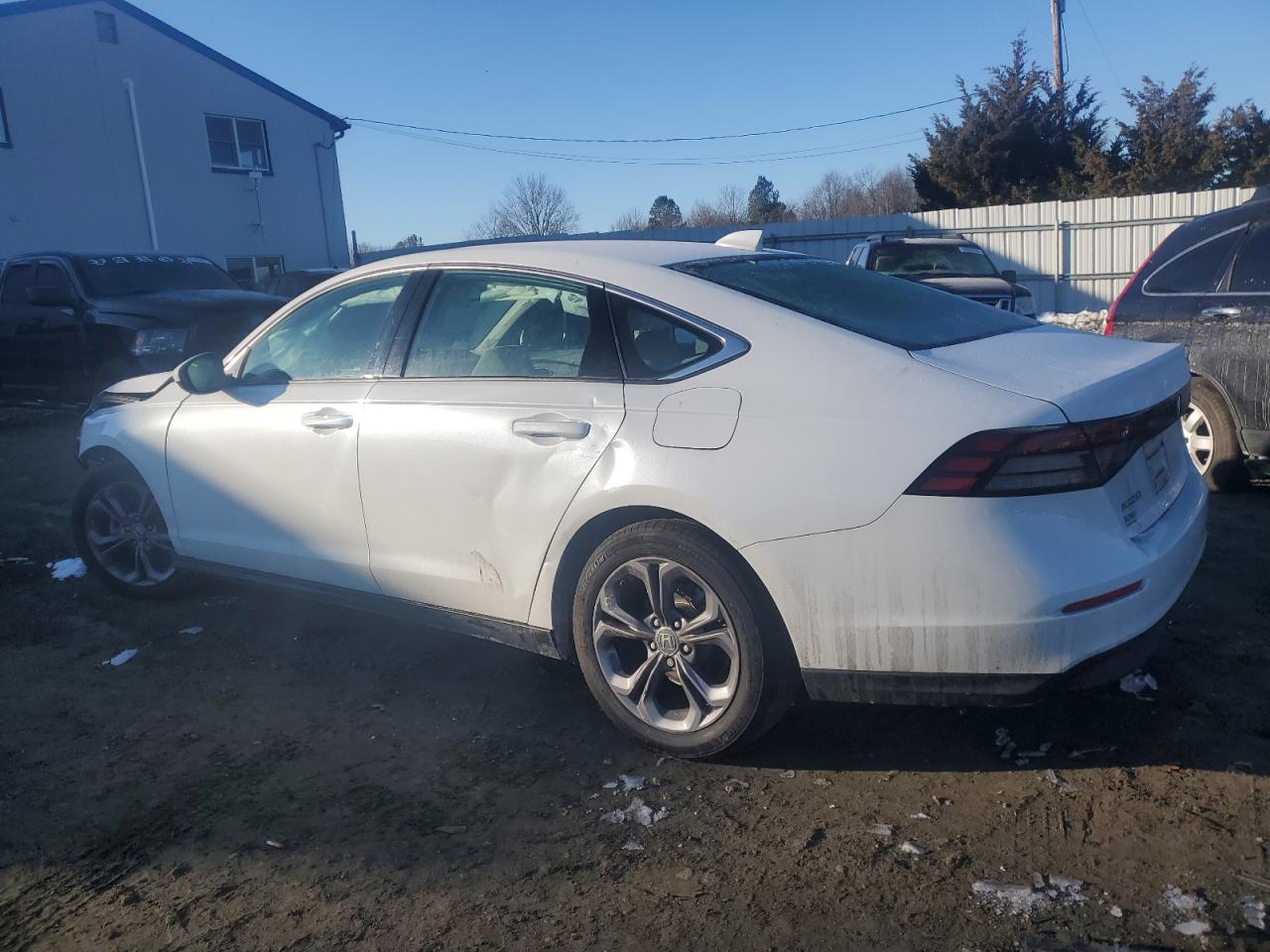 2023 Honda Accord VIN 1HGCY1F38PA042418 Copart auction photo, front end / minor dent/scratches damage thumbnail 2