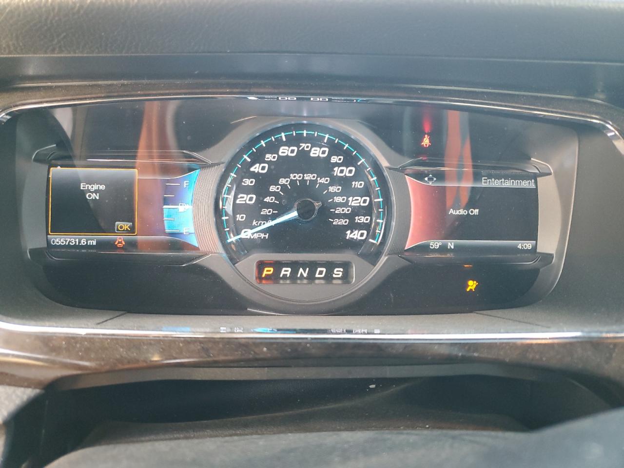 2019 Ford Taurus VIN 1FAHP2F81KG118047 Copart auction photo, front end damage thumbnail 9
