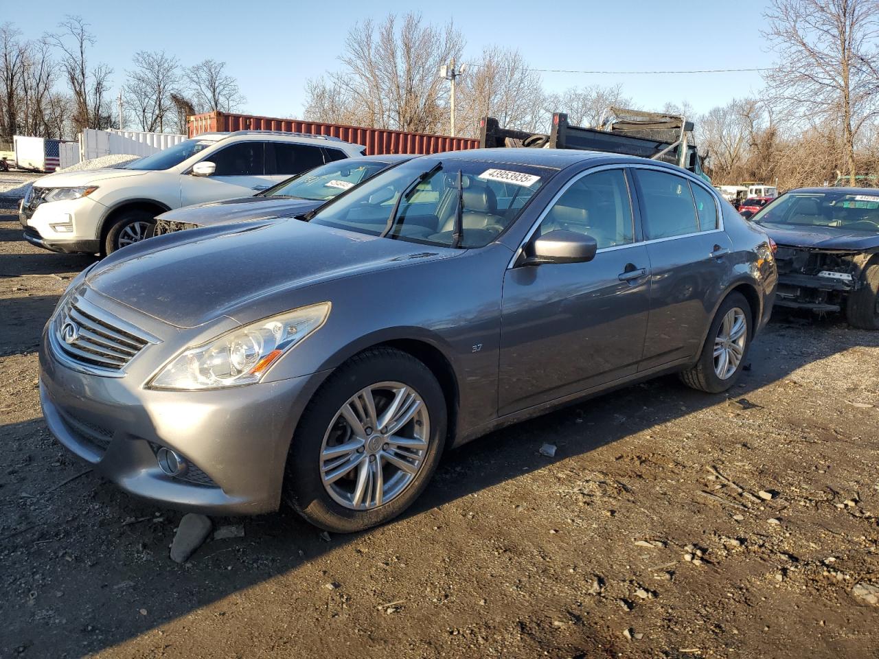 2015 Infiniti Q40 VIN JN1CV6AR4FM524898 - Copart auction photo