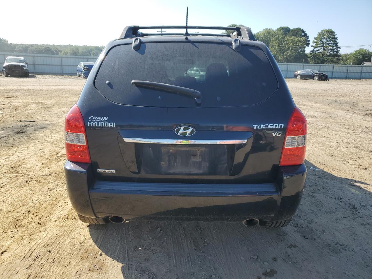 2009 Hyundai Tucson VIN KM8JN12D59U935365 Copart auction photo, all over damage thumbnail 6
